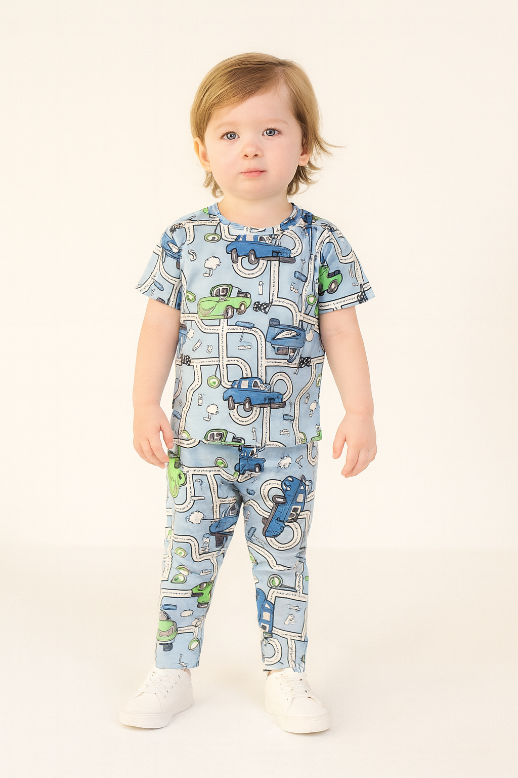 Kids Suit -car Pajama set for boys