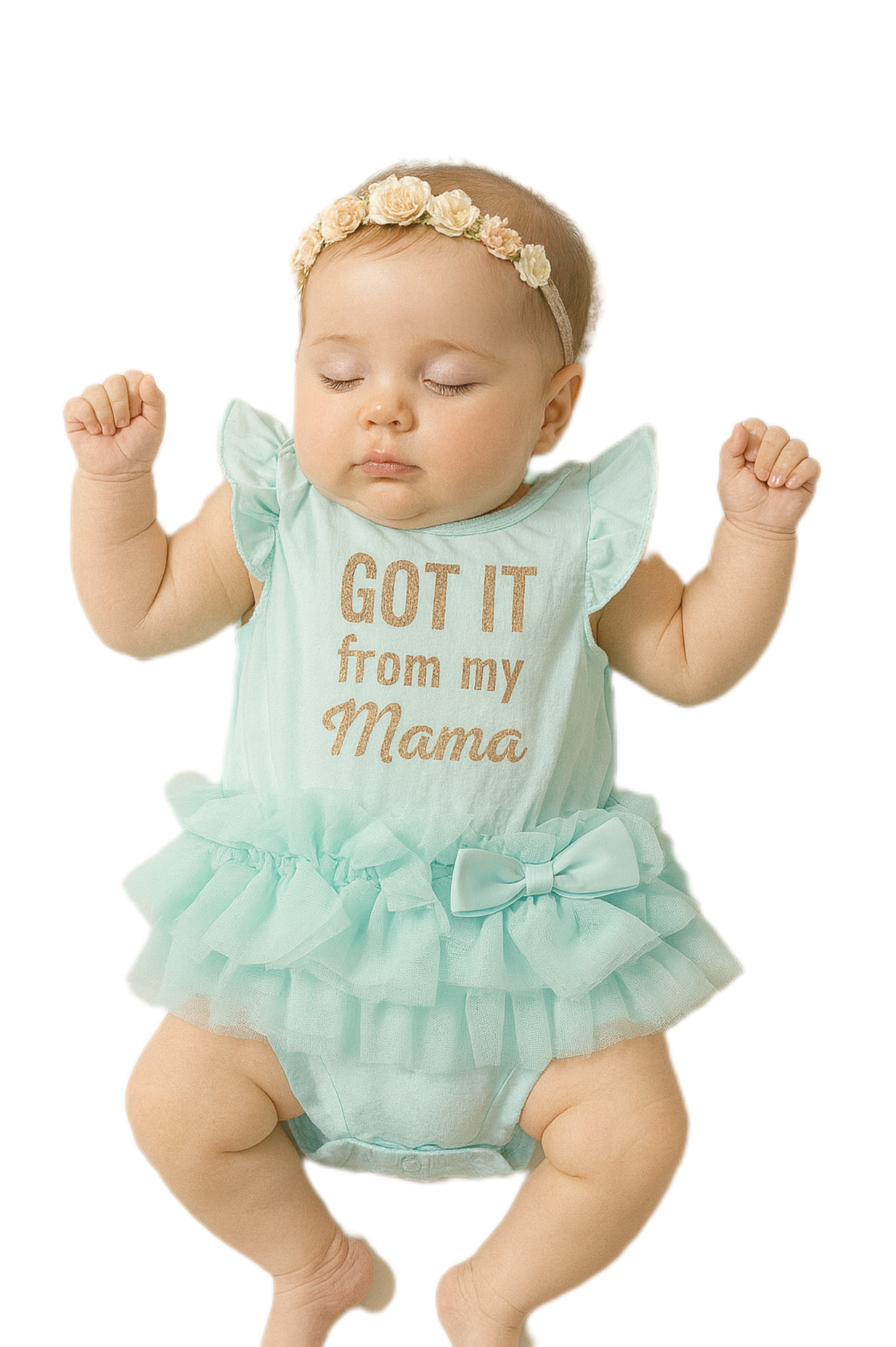 Sky Blue Onesie frock