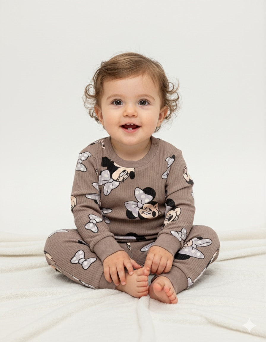 Baby Co-ord sets Full Skin micky-13(snap button)