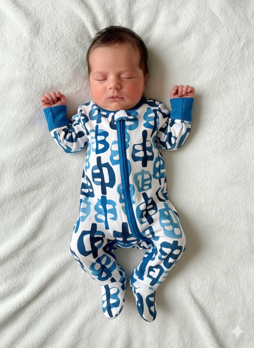 Blue & White 10/3-Jumpsuits