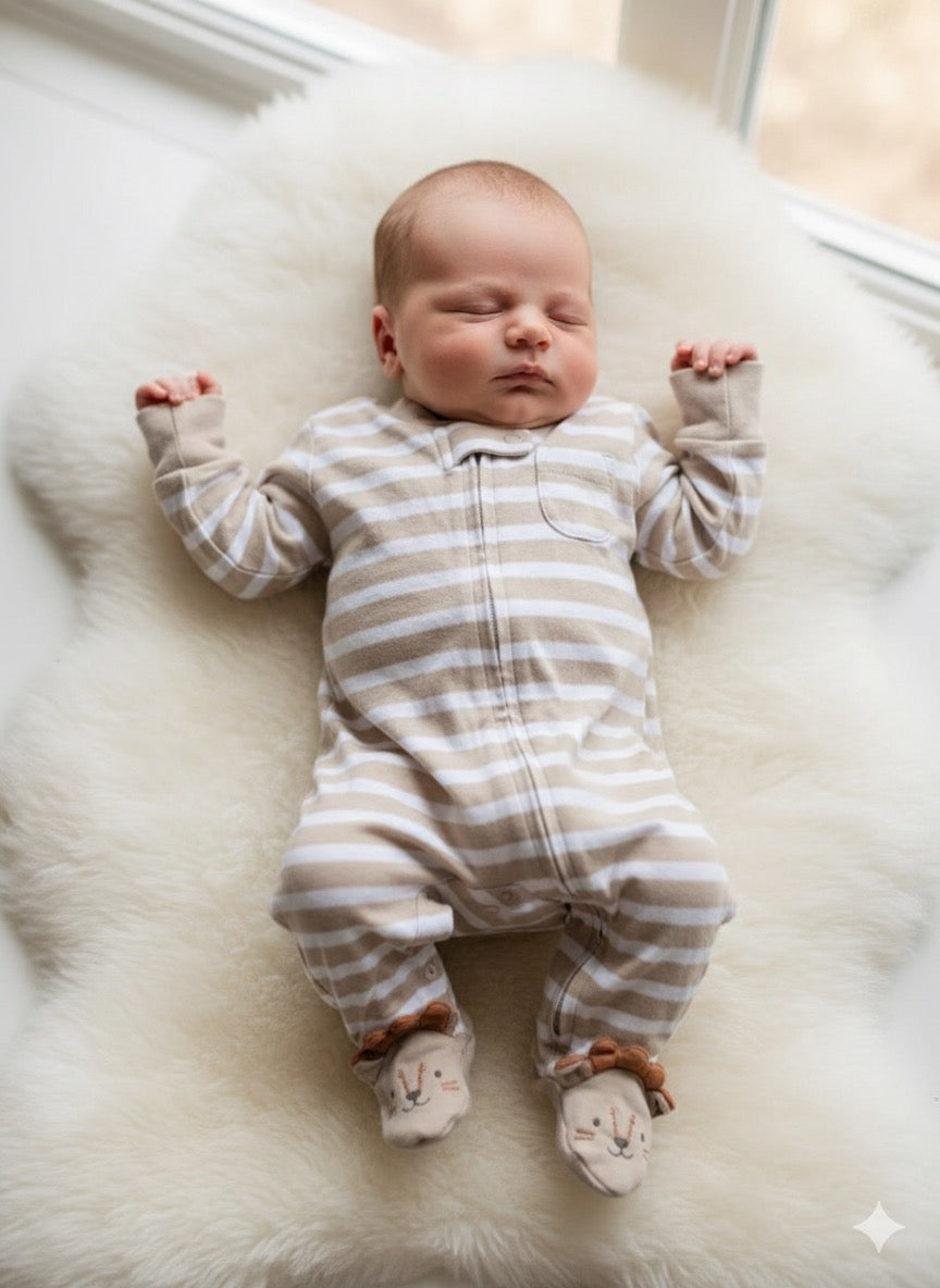 White with Sandals stripes 10/13 Jumpsuits