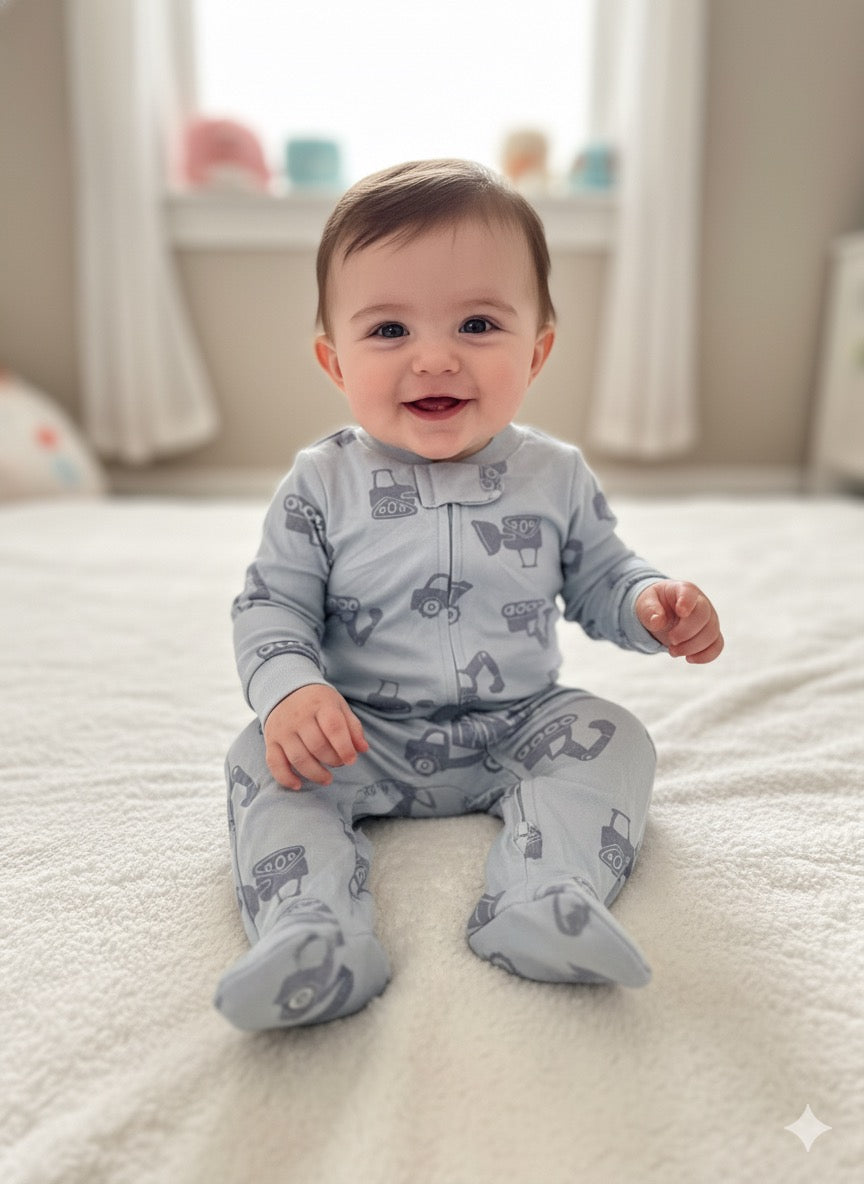 Blue truck 10/21 Baby Jumpsuits