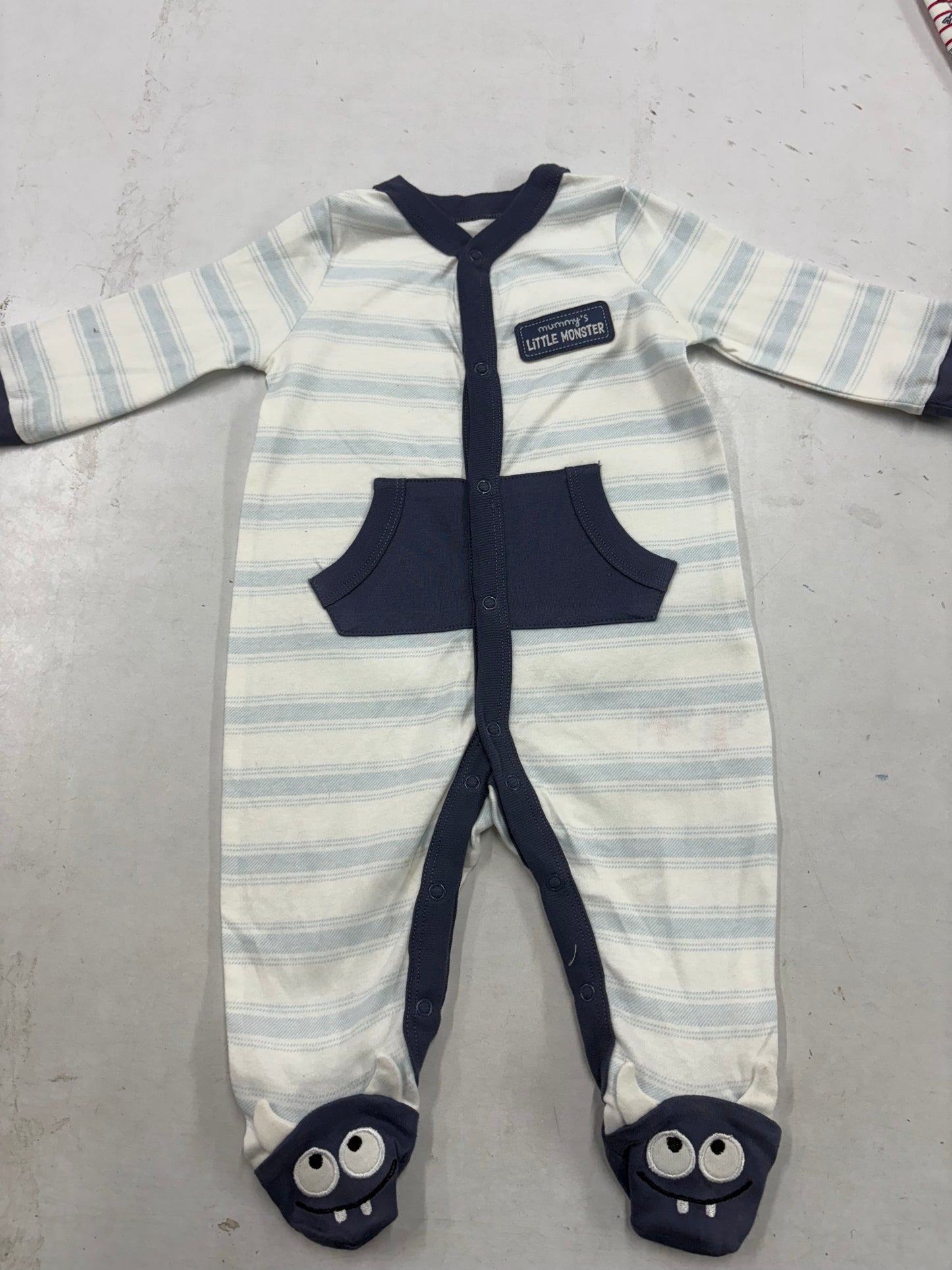 Sky & Navi blue Baby Full Jumpsuits