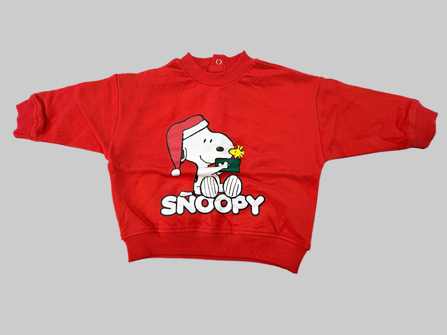 Red SNOOPY - sweater