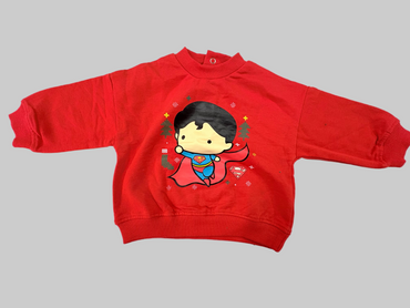 Red super man - sweater