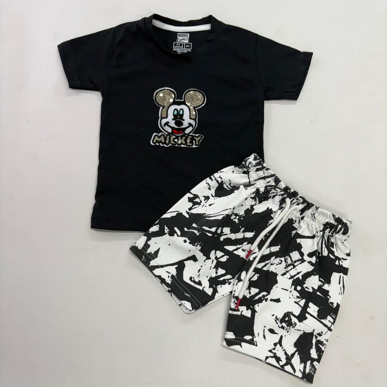 Black Mickey Boys Set