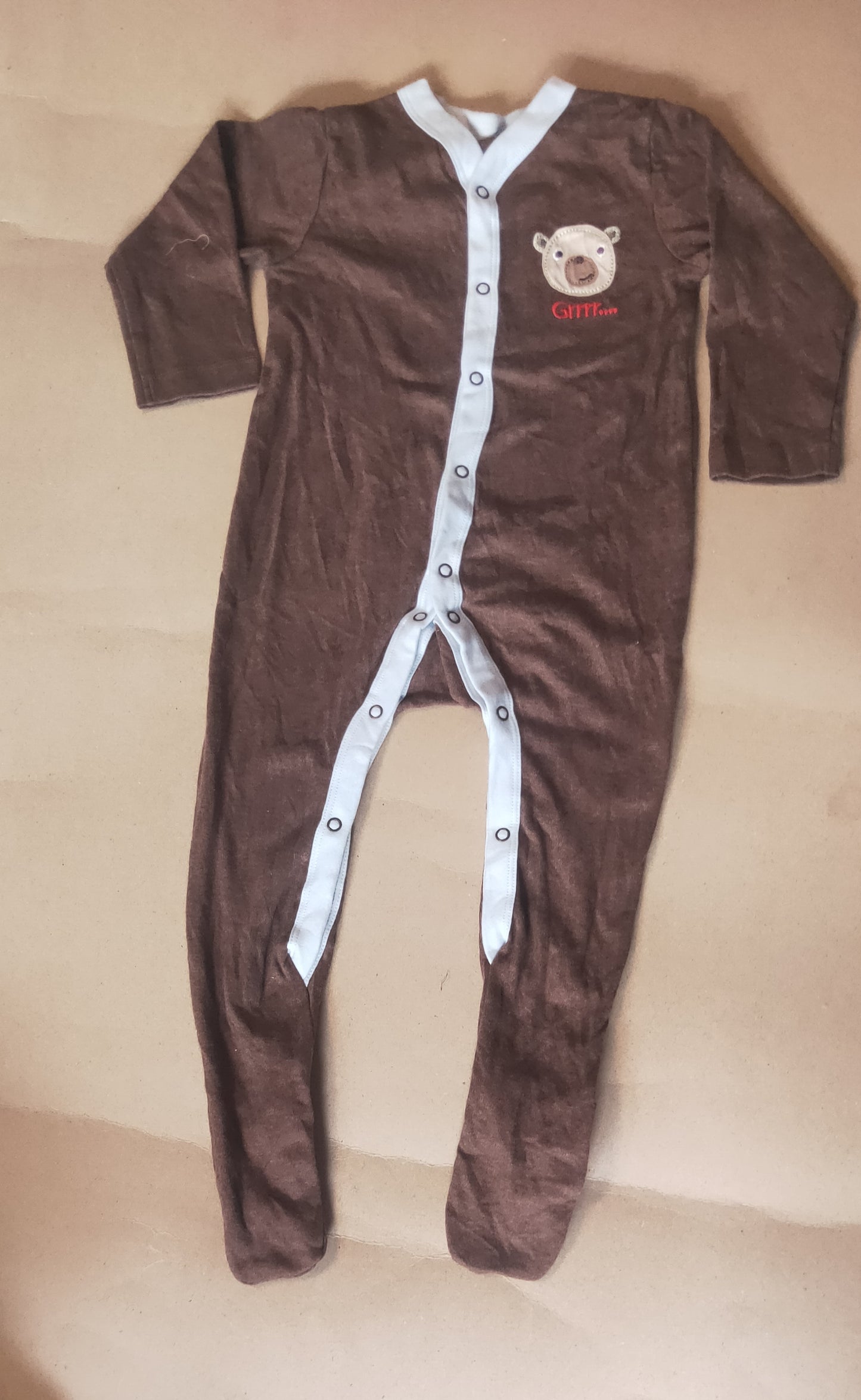 Brown teddy 🧸 Baby High quality jumpsuit