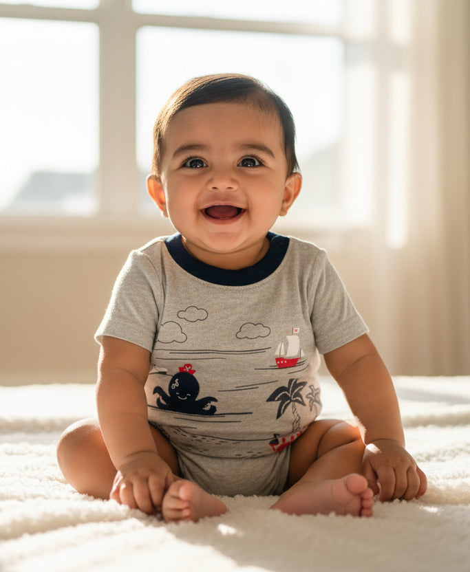 Beach themes🏝️ -Baby High Quality half Jumpsuits