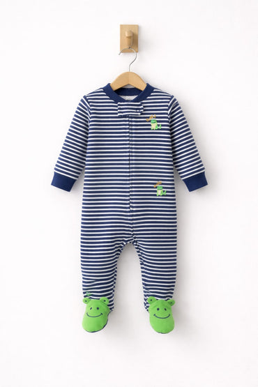 Navy frog - Baby Jumpsuit High Quality