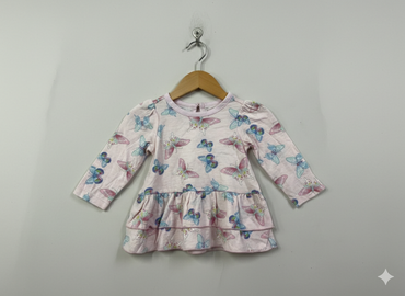 Butterfly - baby full sleeve top