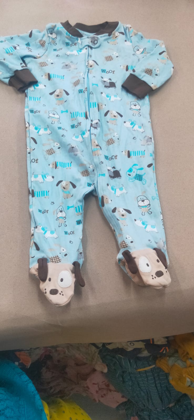 Blue animals dogii shoes🐕 -Baby high quality jumpsuit