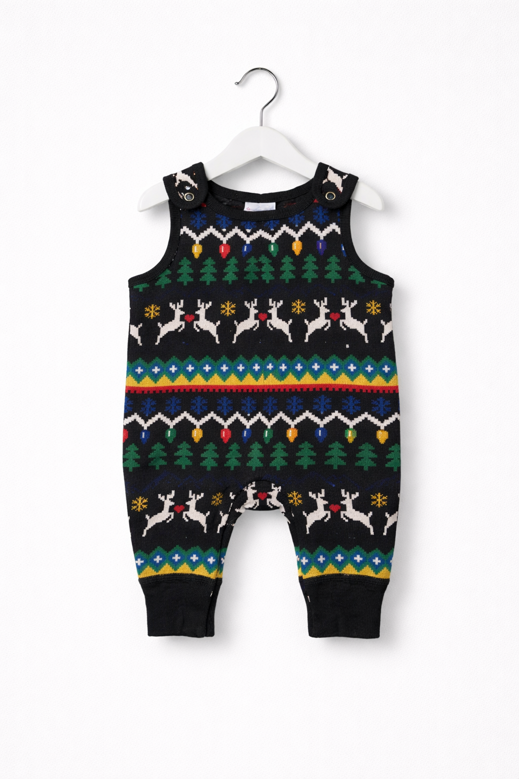Muliti color with deer disign-Baby Jumpsuits