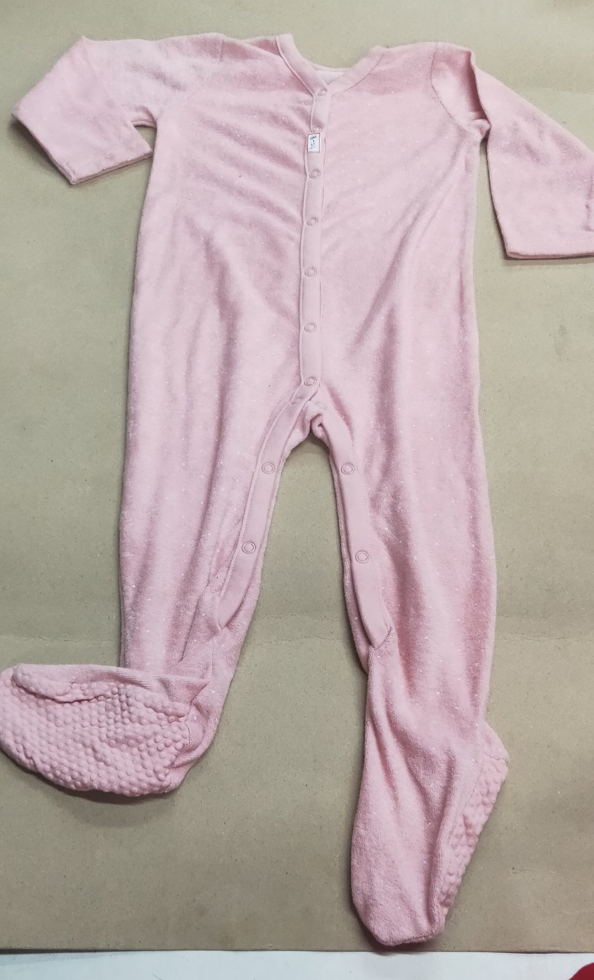 Soft pink-Baby high quality jumpsuit