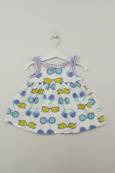 Cooling glass -Baby Sleeveless Frock