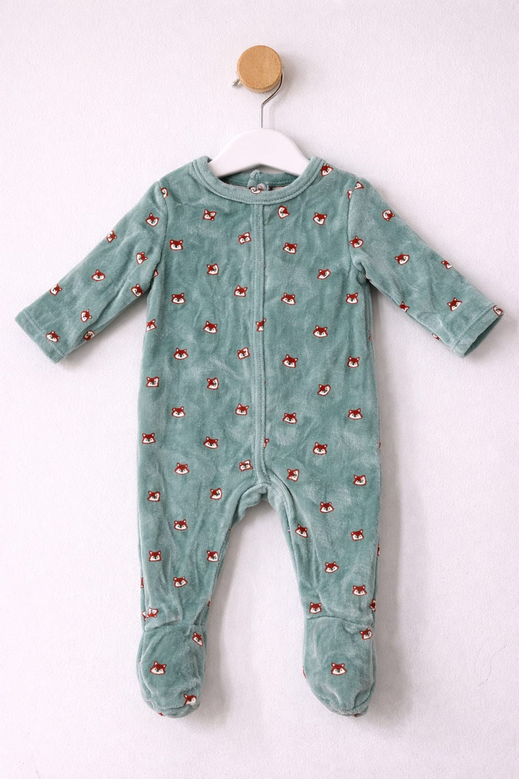 Green fog- Baby Jumpsuit