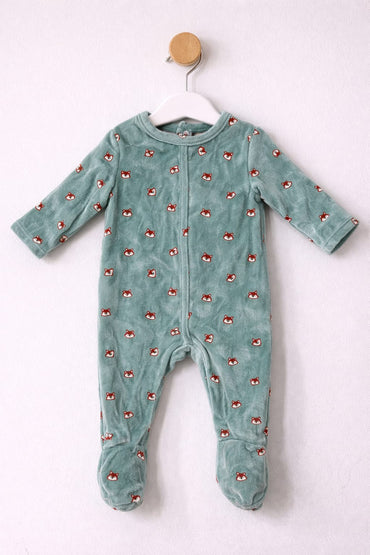 Green fog- Baby Jumpsuit