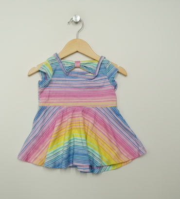 Multimate colour -Half Sleeve Frock