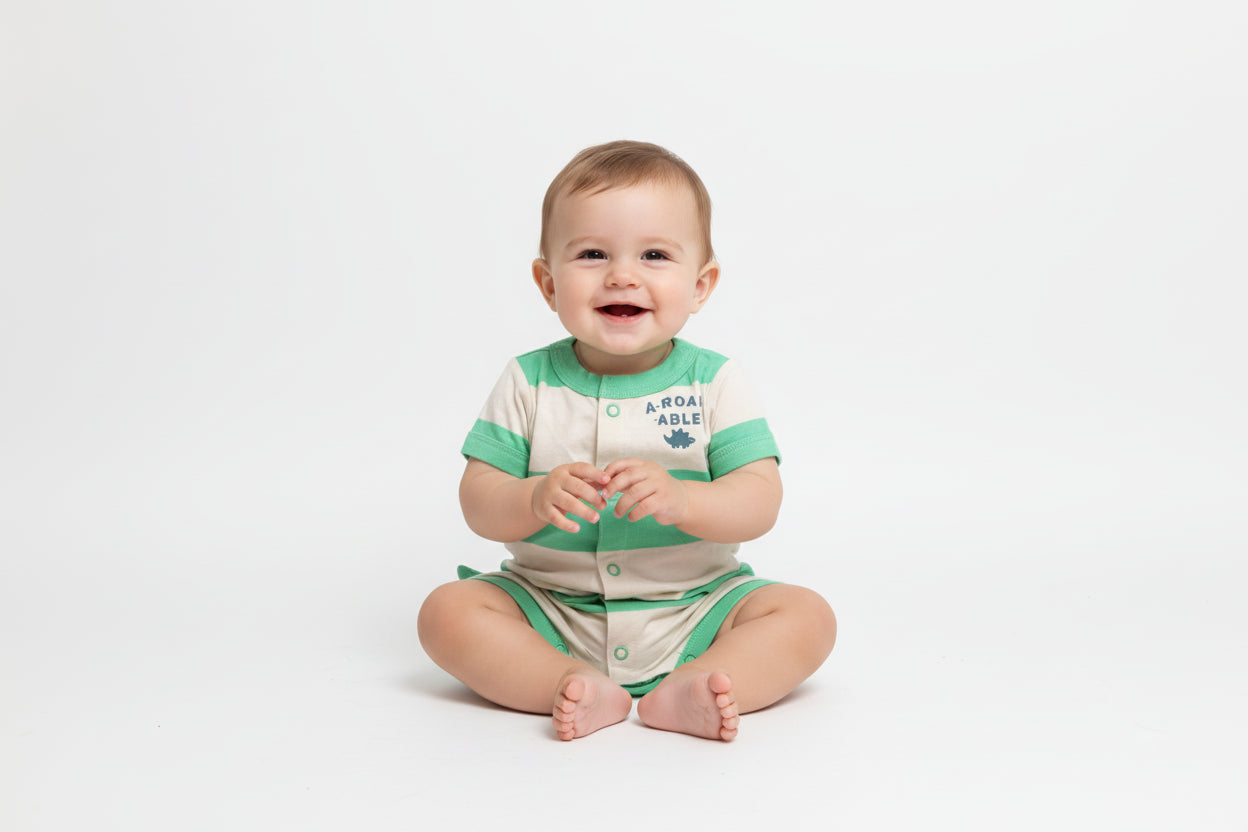 A-ROAR-ABLE-Baby High Quality half Jumpsuits