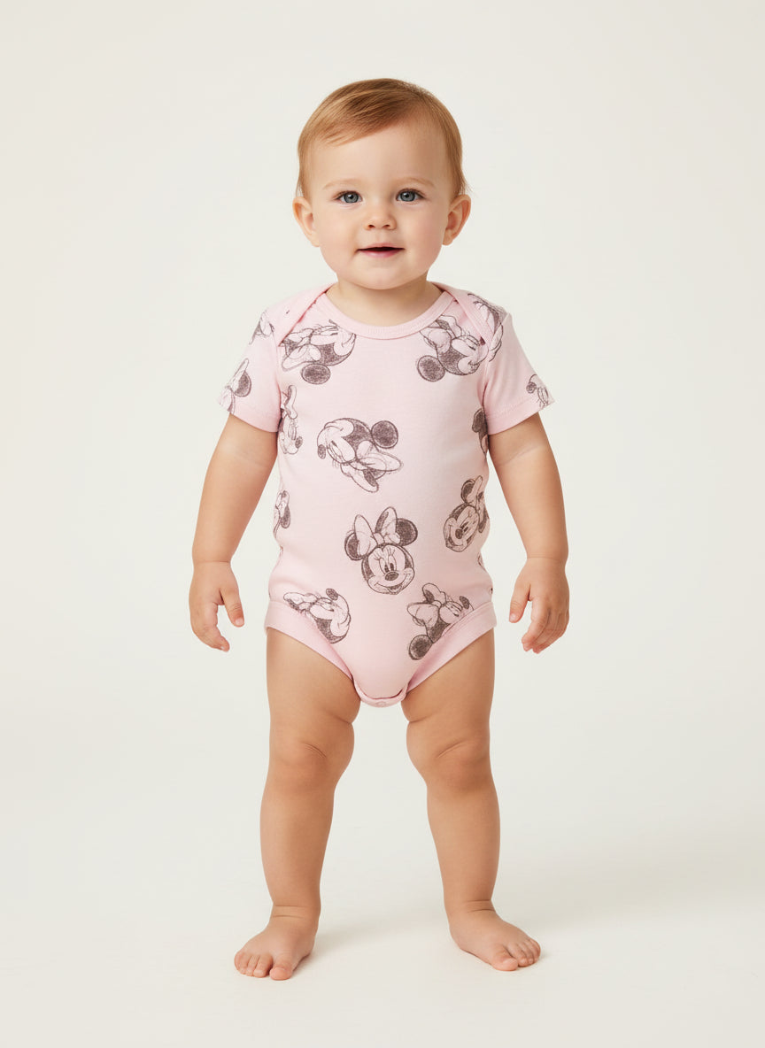 Light pink with Micky Romper