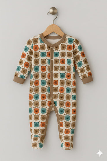 Mini Checks -Baby Full Jumpsuits