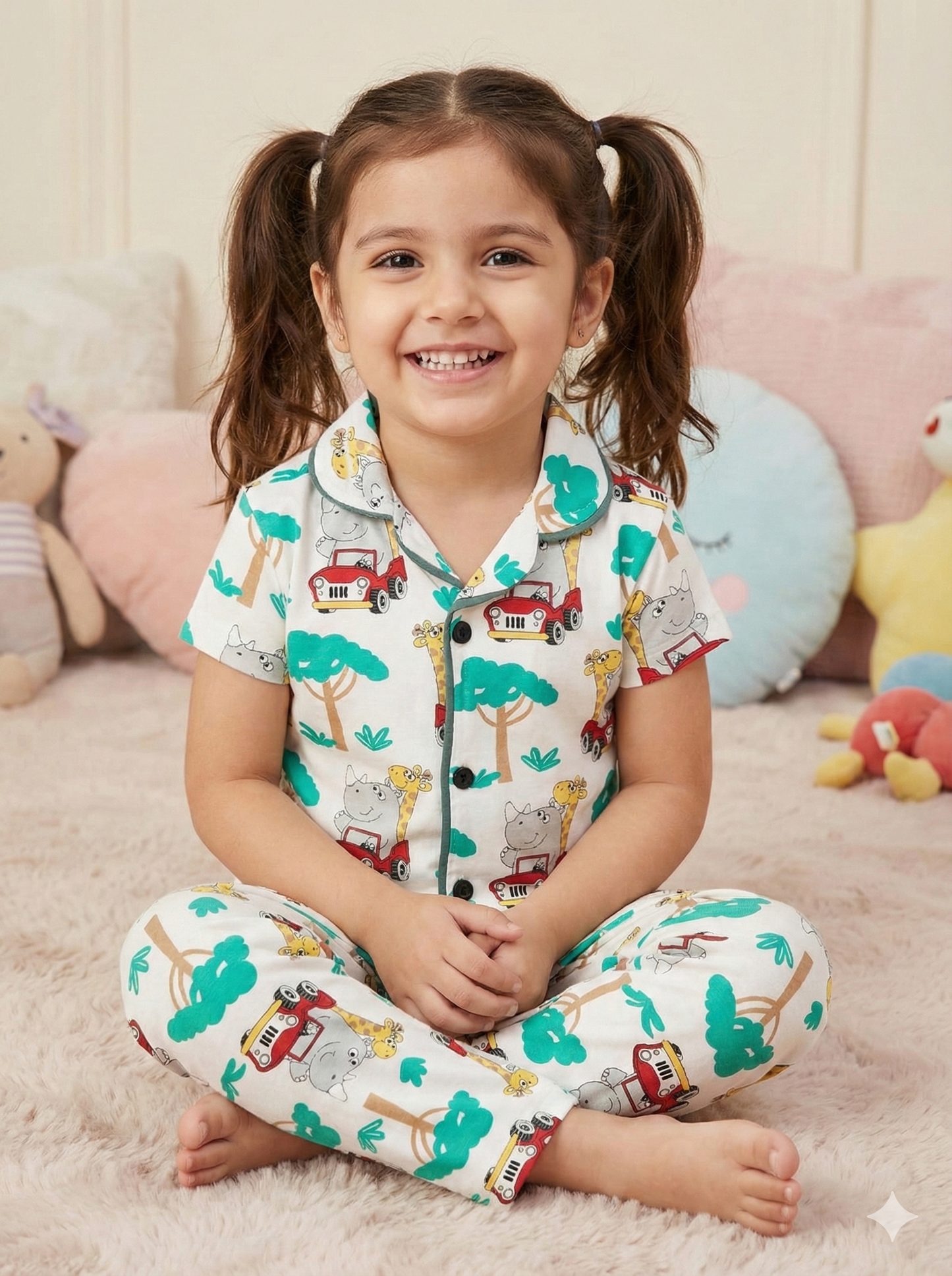 Grey Sunflower - Kids Collar TREES