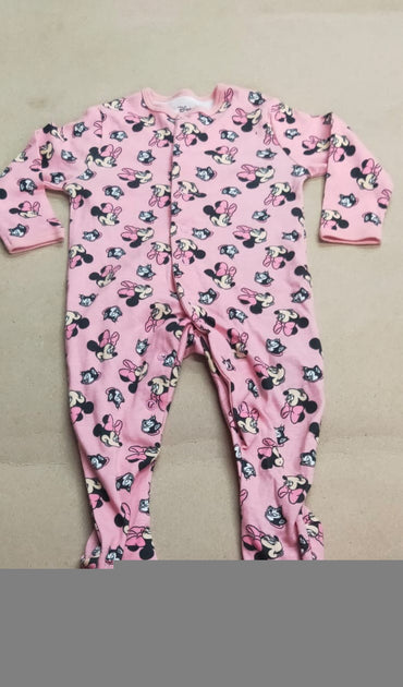Baby Mickey pink-Baby High quality jumpsuit