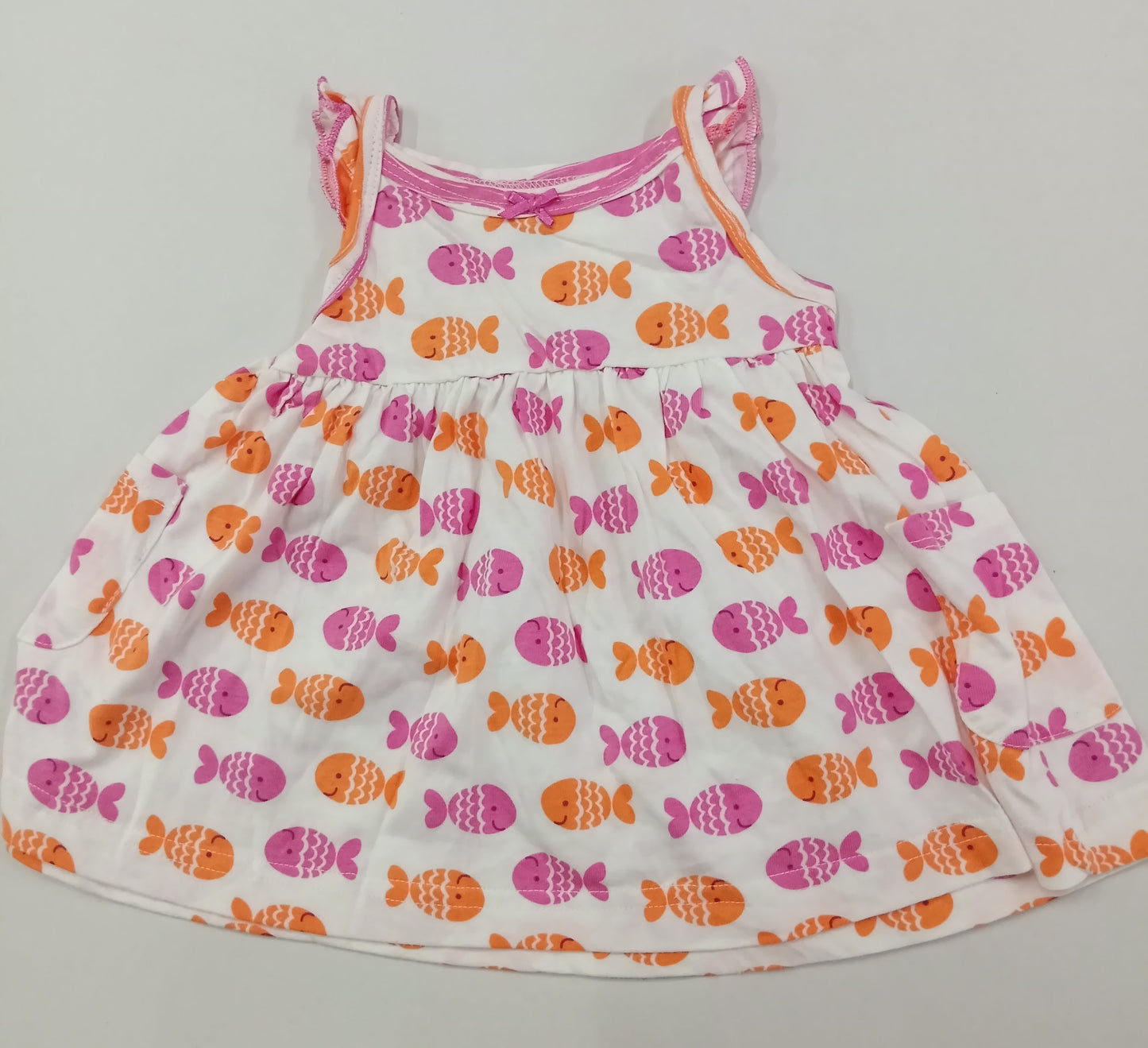 Fish -Baby Sleeveless Frock