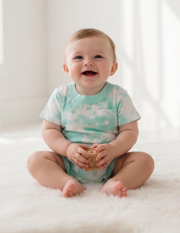 Die & dye colour -Baby High Quality half Jumpsuits