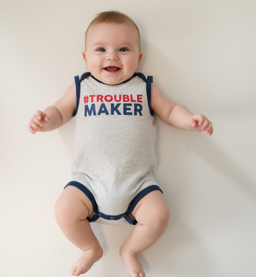 #TROUBLE MAKER-Baby High Quality half Jumpsuits