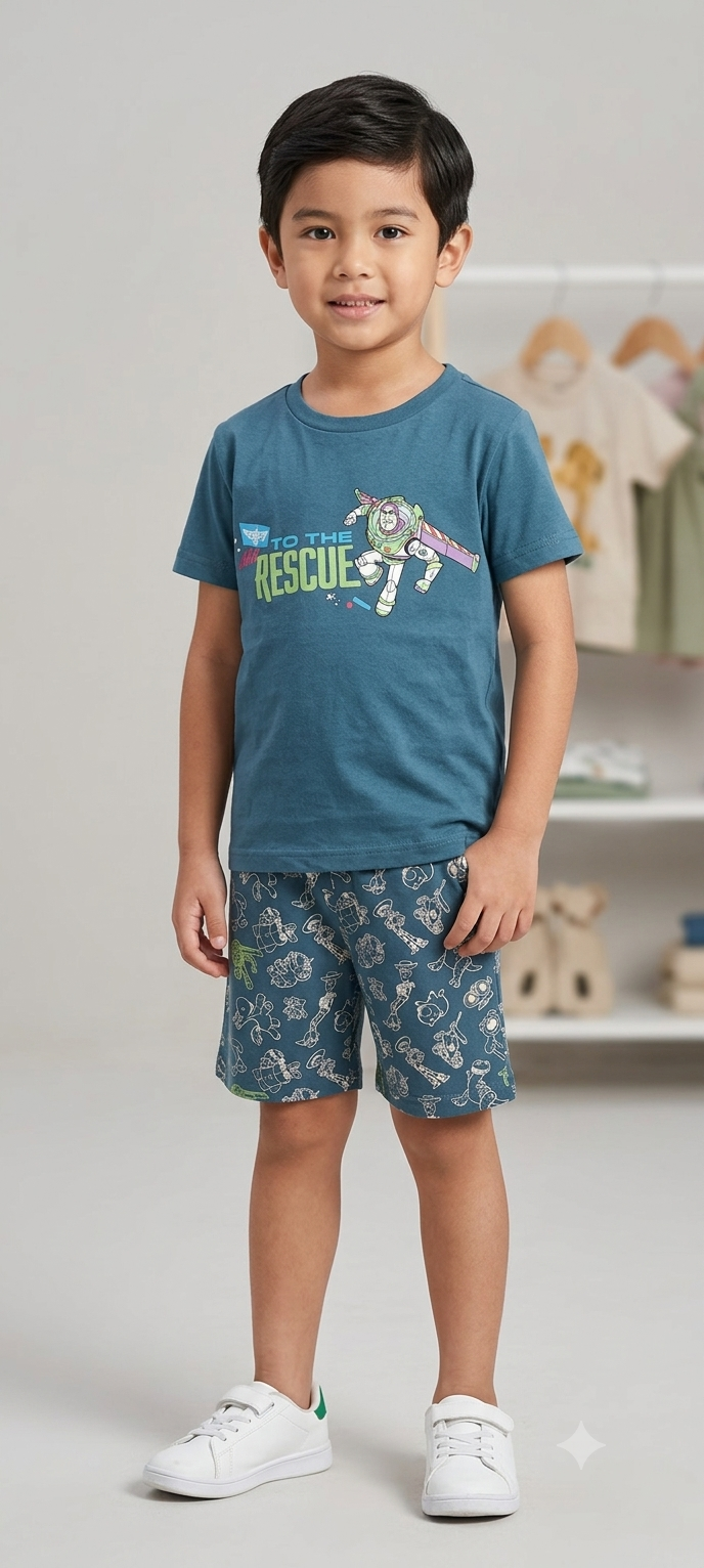 To The Recue - Half sleeve Co-ordrs set