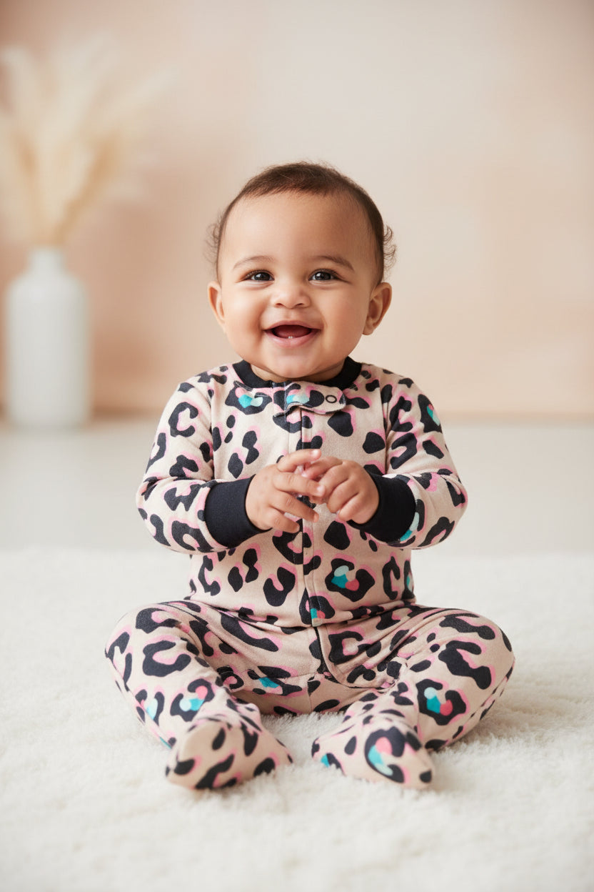Leopard ๐- Baby Jumpsuits