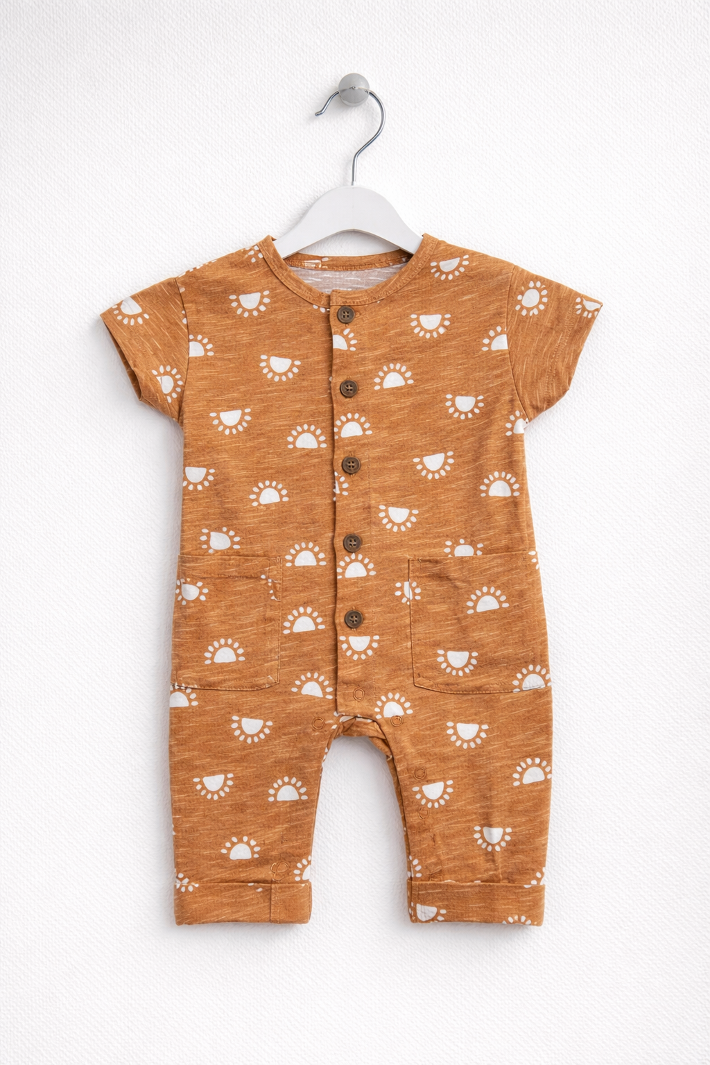 Light Brown -Baby Jumpsuits