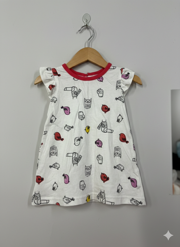 -Baby Sleeveless frock