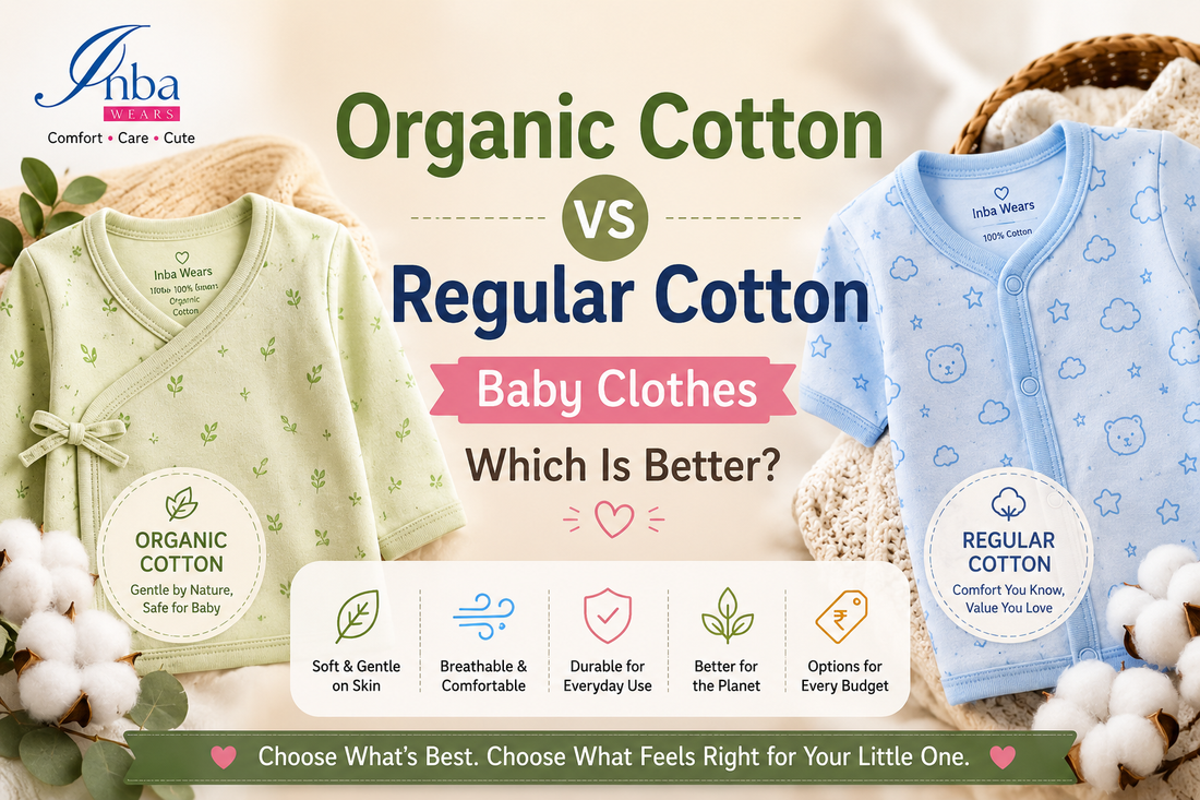Organic cotton vs regular cotton baby clothes comparison