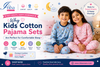 Kids Cotton Pajama Sets for Comfortable Sleep