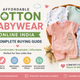 Affordable Cotton Babywear Online India | Inbawears