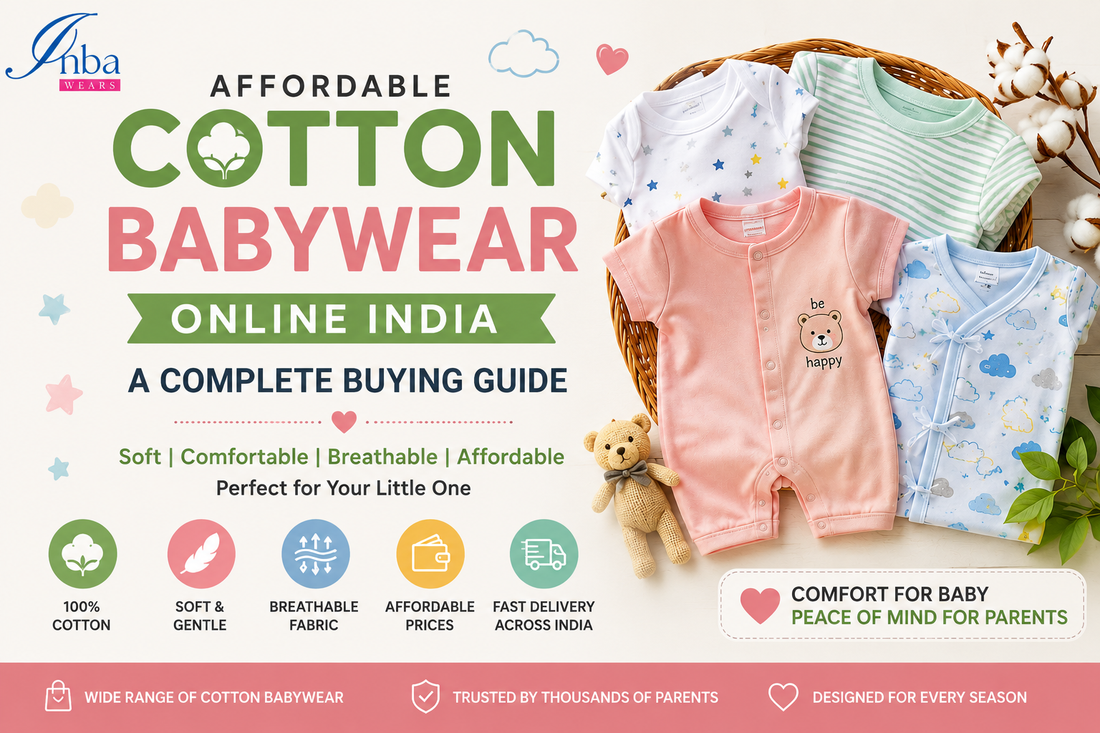 Affordable Cotton Babywear Online India | Inbawears