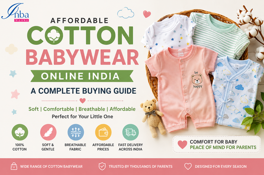 Affordable Cotton Babywear Online India | Inbawears