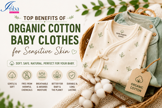 Top Benefits of Organic Cotton Baby Clothes for Sensitive Skin