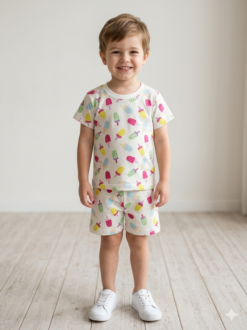 Sweet Pops Kids Co-ord Set        premium quality.