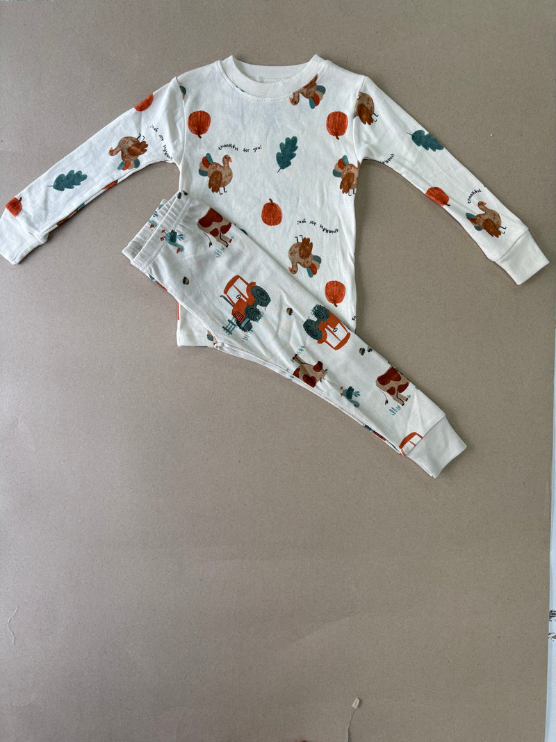 Chick & pumpkin - full sleeve co ord  set