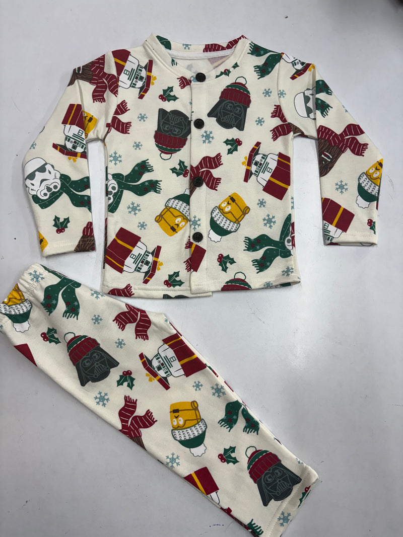 Premium winter wears, Front open ￼ Christmas theme with the gifts, theme LoopKnit-8