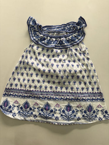 White & blue - onesies frock