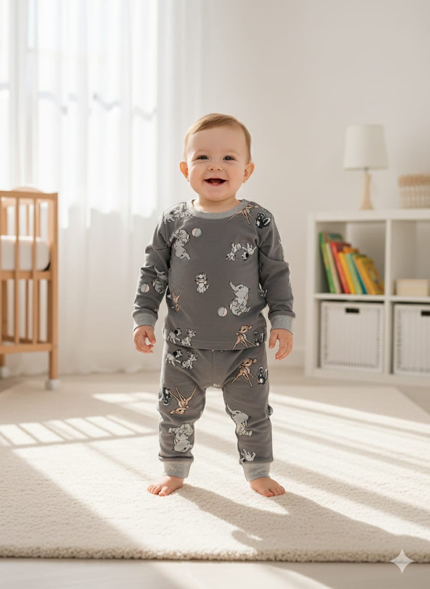 Premium loop net winter wears IN-12/002 Elephants Gary Character