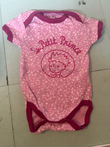Pink Le Petit Prince- Baby Romper