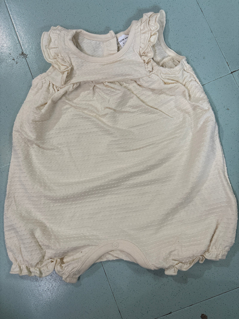 White -Baby Half Jumpsuit