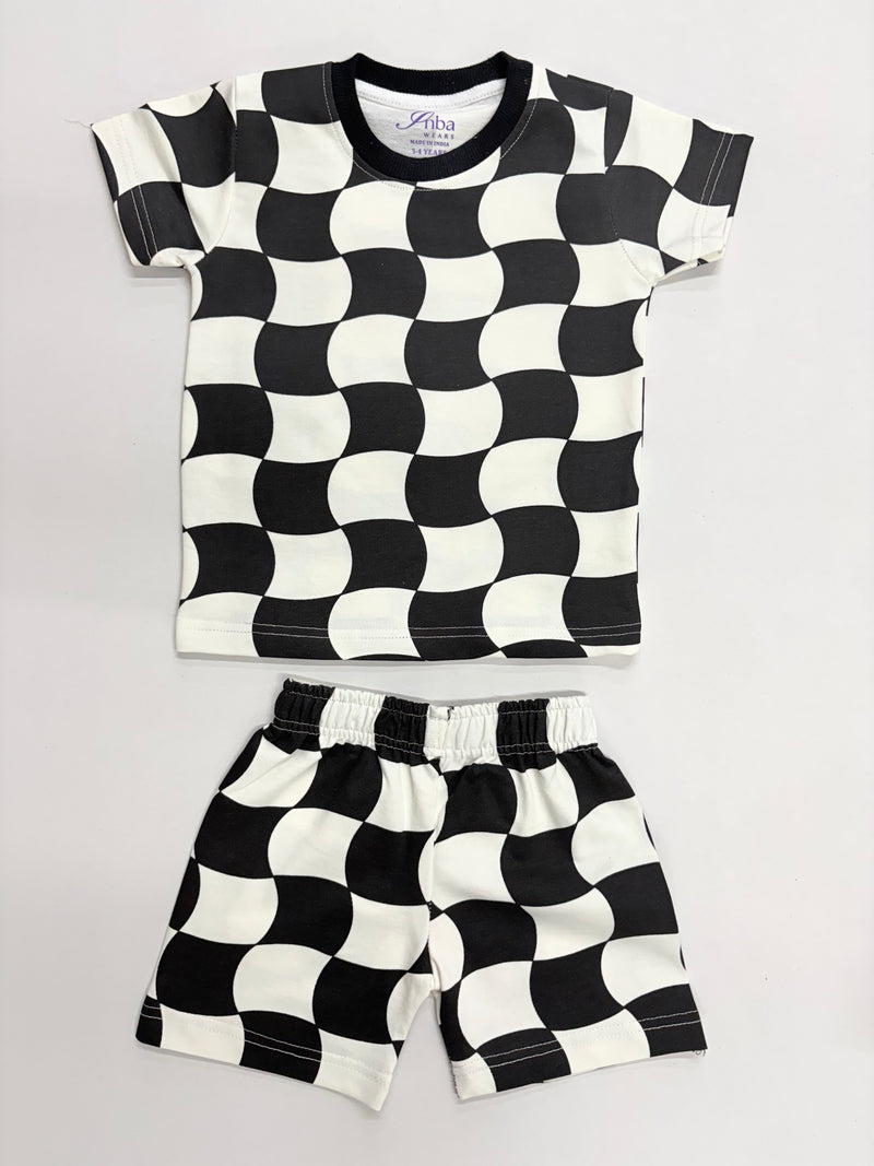Mono Wave Kids Co-ord Set         premium quality.