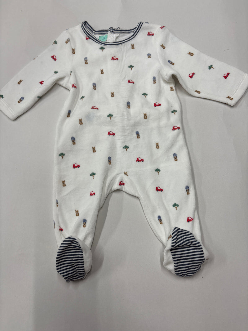 Red car-Baby full Jumpsuits