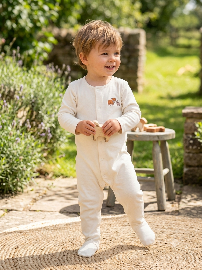 Ivory Base-Baby Jumpsuits