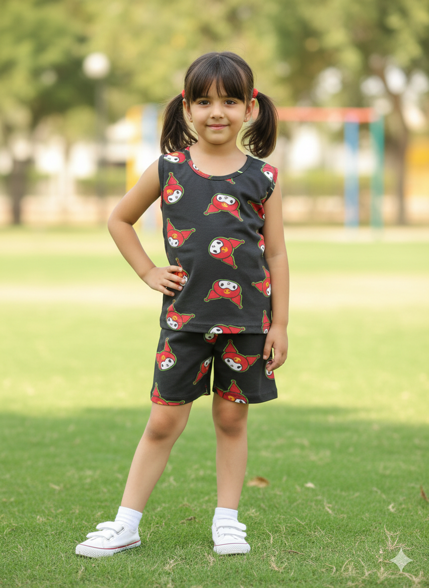 Black - Sleeveless co-ords-7